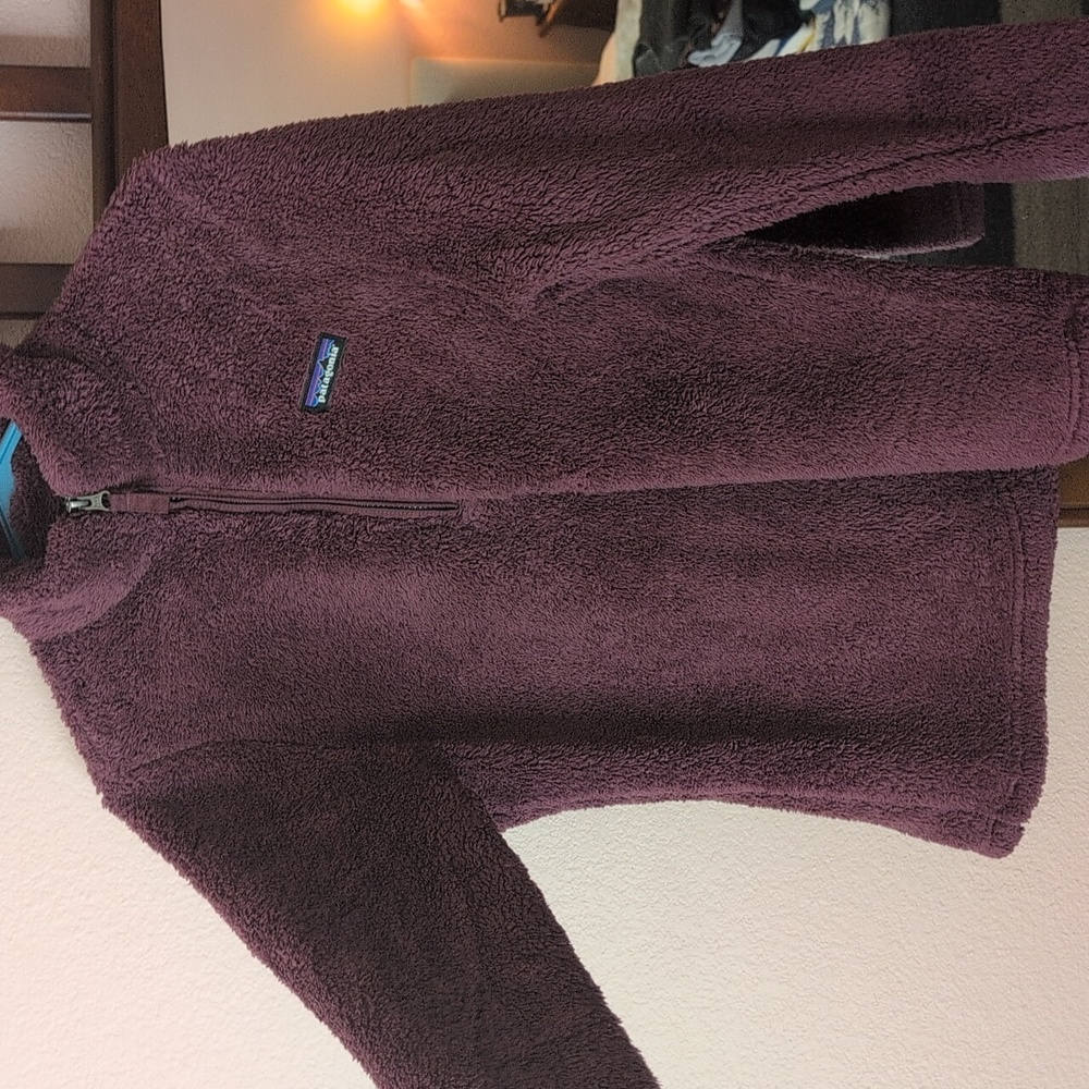 Patagonia Maroon Fleece Pullover